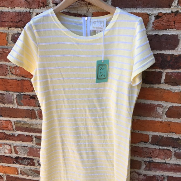 Sail to Sable Dresses & Skirts - Sail To Sable Yellow Stripe Dress